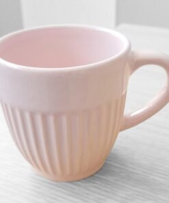 JARRO CERAM.CAFE DOBLE CANELA ROSA 110ML